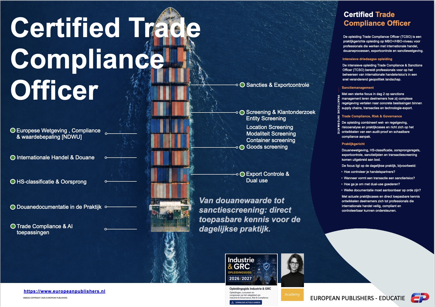 Certified Trade Compliance  Officer (CTCO®)
