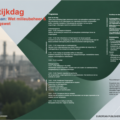Praktijkdag: Voldoen aan: Wet milieubeheer & Omgevingswet