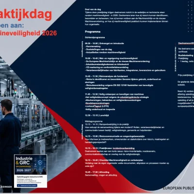 Praktijkdag: Voldoen aan: Machineveiligheid Richtlijnen