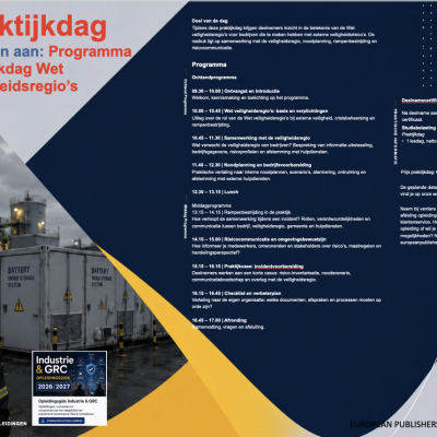 Praktijkdag: Voldoen aan: Wet Veiligheidsregio’s