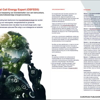 On-site Fuel Cell Energy Expert (OSFEE®)